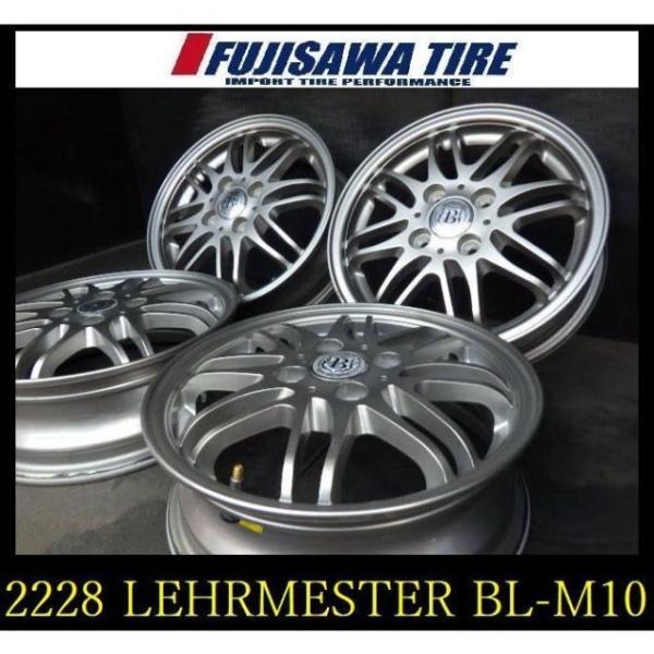 【2228】T7004155▲LEHRMEISTER BL-M10▲14x4.5J 4穴 PCD10...