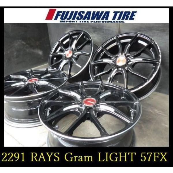 【2291】FK7705095▲RAYS Gram LIGHT 57FX ホイール▲16x6.5J ...