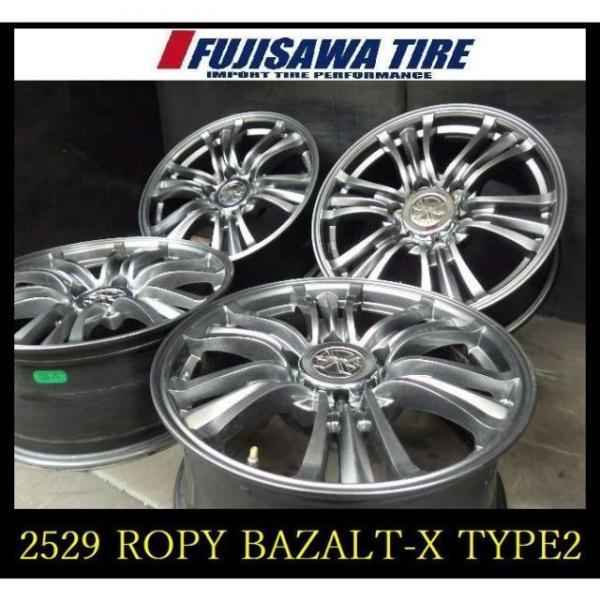 【2529】T3107075▲TOPY BAZALT-X TYPE2▲17x7.5J 6穴 PCD1...