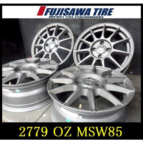 【2779】B▲送料無料 OZ MSW85▲16x6.5J 4穴 PCD108 +25▲4本▲