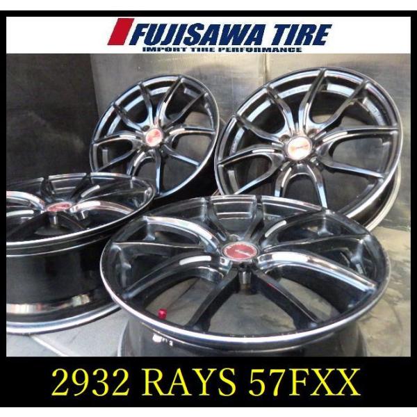 【2932】B▲送料無料▲RAYS Gram Lights 57FXX▲17x7.0J 4穴 PCD...
