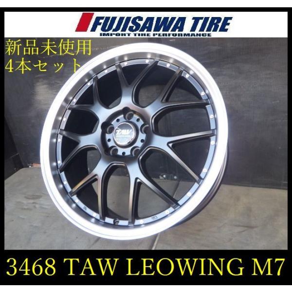 【3468】F▲送料無料▲TRYALPHA LEOWING M7 未使用▲19x7.5J 5穴 PC...