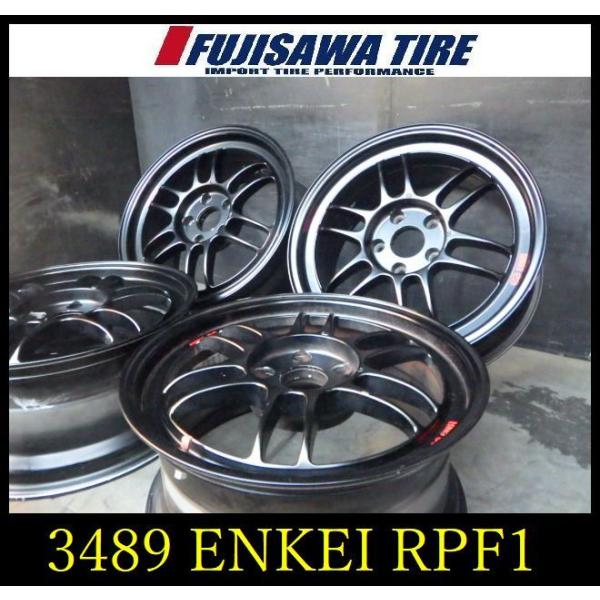 【3489】A▲送料無料▲ENKEI RPF1▲17x8.0J 5穴 PCD114.3 +45▲4本...