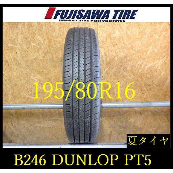 【B246】D送料無料◆2024年製造 約9部山 イボ付き◆DUNLOP GRANDTREK PT5...