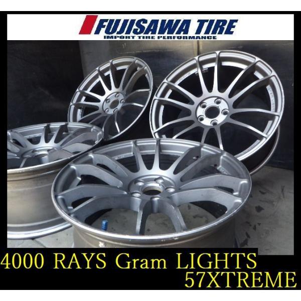 【4000】A▲送料無料▲RAYS Gram LIGHTS 57XTREME▲18x8.5J 5穴 ...
