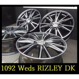 【1092】T3104114◆Weds RIZLEY DK◆17x7J 5穴 PCD114.3 +4...