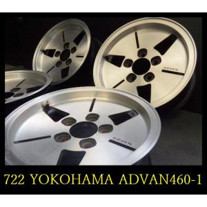 【722】S02095　希少品▲YOKOHAMA ADVAN ADA 460-1 ホイール▲14x6JJ 5穴 PCD114.3 +15 4本｜fujisawatire