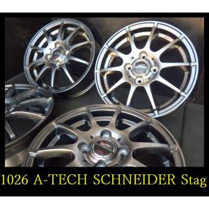 【1026】FK6003144◆A-TECH SCHNEIDER Stag◆14x4.5J 4穴 P...