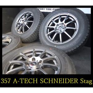 ホ冬【357】O KZ0401224〇A-TECH SCHNEIDER Stag〇16x6.5J 5...