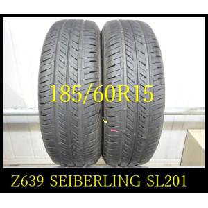 【Z639】C2202164 送料無料・代引き可 店頭受取可 2023年製造  約8.5部山 ◆SEIBERLING （BS）SL201◆185/60R15◆2本｜fujisawatire