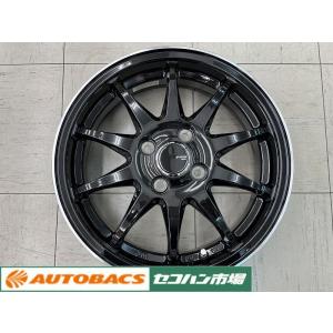 S-HOLD 15インチ ×5J +45 4穴 PCD100 アルミホイール4本 15インチ 4H100 4.5J 4.5J+45 4穴 ホイール 【1本単品 新品】 ブラック