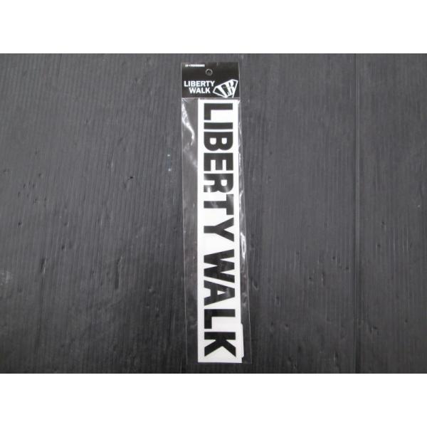 【未使用品】LIBERTY WALK リバティーウォーク ステッカー ST97-BK ブラック