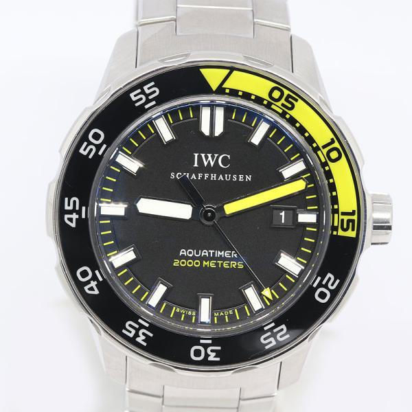 IWC アクアタイマー オートマチック２０００ IW356808 メンズ 自動巻 腕時計   (質屋...