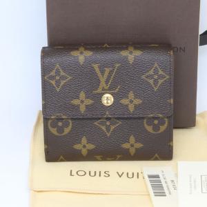 美品！ Louis Vuitton ルイヴィトン モノグラム M61654 ポルトフォイユ エリーズ Wホック 折り財布 （質屋 藤千商店）