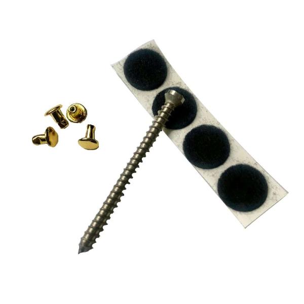 ブリッジ TOWNER 2 inch Screw Packet, Gold [送料170円から 同梱...