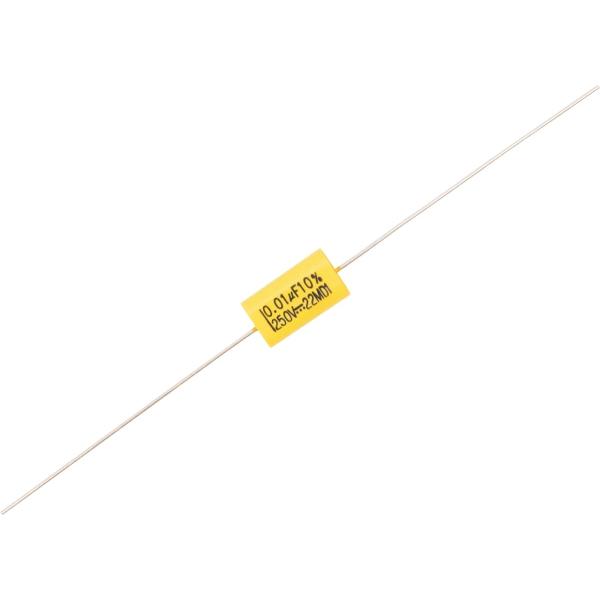 コンデンサ Capacitor - 0.01uF, 250V, Chicklet style, Ax...
