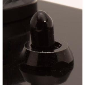 スイッチ Switch Accessory - Mini Toggle Caps, Short Bat, Black [送料170円から 同梱可]
