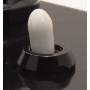スイッチ Switch Accessory - Mini Toggle Caps, Short Bat, White [送料170円から 同梱可]