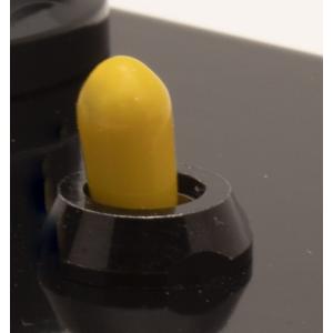 スイッチ Switch Accessory - Mini Toggle Caps, Short Bat, Yellow [送料170円から 同梱可]