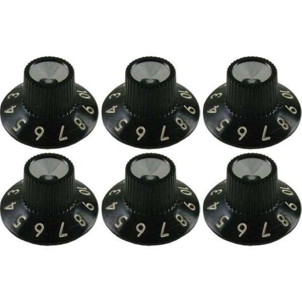 ノブ Knob - Fender, Witch Hat, Black Skirted for Bla...