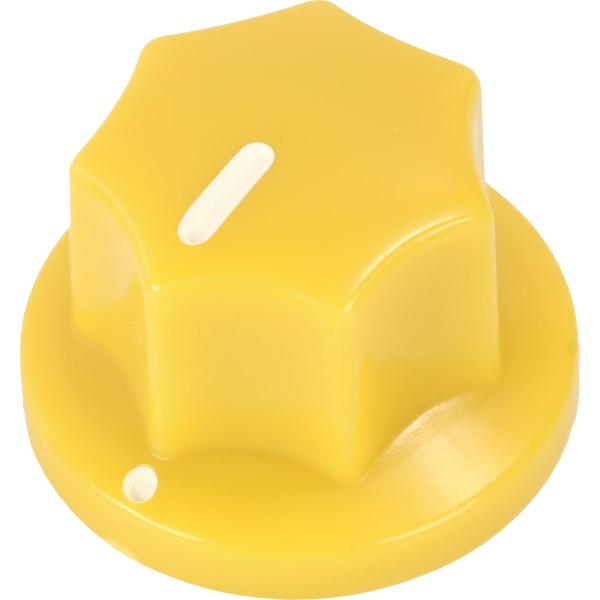 ノブ Knob - Plastic, Set Screw, Small MXR Style, 0.7...