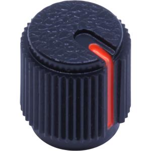 ノブ Knob - Metal, Set Screw, Chrome Plated, Vox Style, Volume (1
