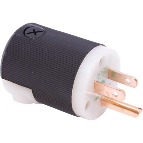 プラグ Plug - AC Power, 15A 125V, 2 Pole with Ground,...