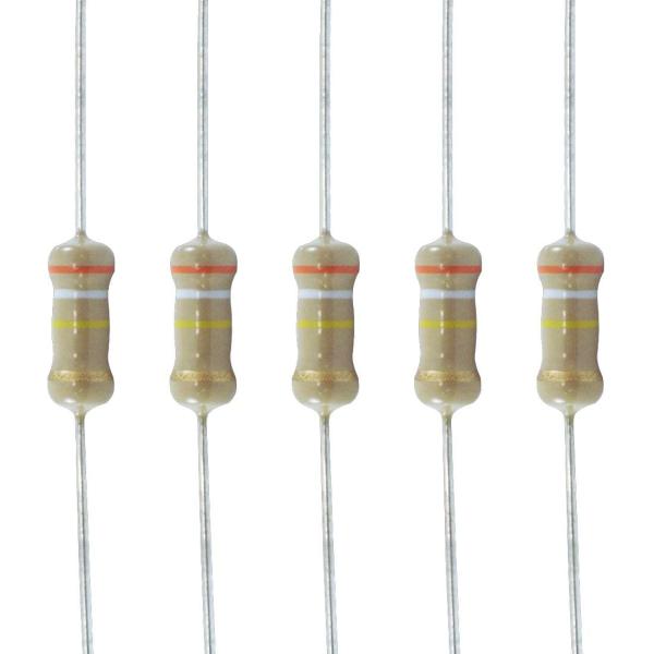 抵抗 Resistors - 1 Watt, Carbon Film, 5% tolerance, ...