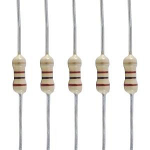 抵抗 Resistors - 1/4 Watt, Carbon Film, 5% tolerance, 1 MΩ (5) [送料170円から 同梱可]