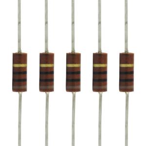 抵抗 Resistors - 0.5 Watt, Carbon Composition、10 Ω (100) [送料170円から 同梱可]｜fujishima-ctm-gtr