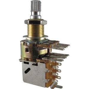 ポット Potentiometer - Bourns, 250kΩ Audio, Knurled, ...