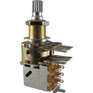 ポット Potentiometer - Bourns, 500kΩ Audio, Knurled, ...