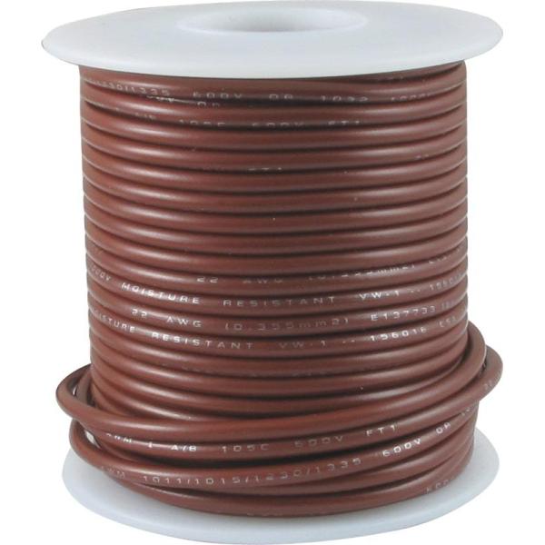 ワイヤー Wire - 22 AWG Stranded Core, PVC, 600V, 50 Fo...