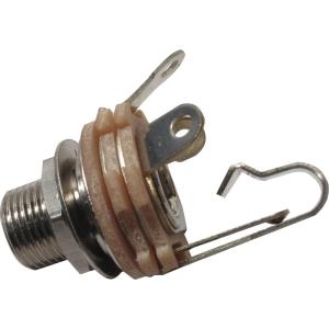 ノブ Knob - Metal, Set Screw, Chrome Plated, Vox Style, Volume (1