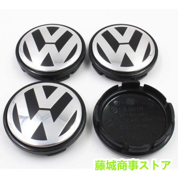 フォルクスワーゲン VW ホイール ハブ キャップ センター キャップ 外径サイズ 56mm 65m...