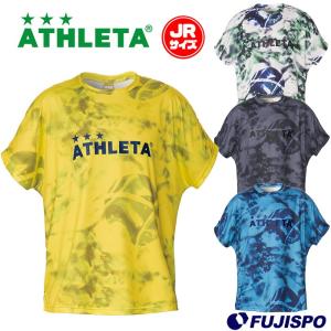 Jr.プラクティス柄Tシャツ (02315J)アスレタ(ATHLETA) ジュニア　半袖プラクティスシャツ　プラシャツ｜fujispo