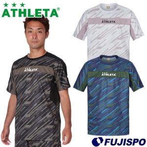 アスレタ グラフィック プラクティスシャツ ATHLETA 【サッカー・フットサル】 ウェア プラクティスシャツ プラシャツ 半袖 メンズ 大人 (02392)｜fujispo