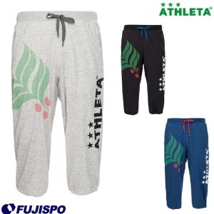 ライトスウェットクロップドパンツ (03336)アスレタ(ATHLETA) スウェットパンツ7分丈パンツ｜fujispo