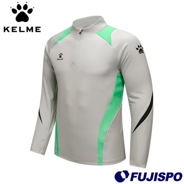 ケルメ ハーフジップトレーニングトップ KELME サッカー フットサル トラックジャケット 長袖 ...