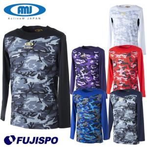 ActiveM（アクティブーム） 野球 Tシャツ メンズ 半袖 ペイズリー柄