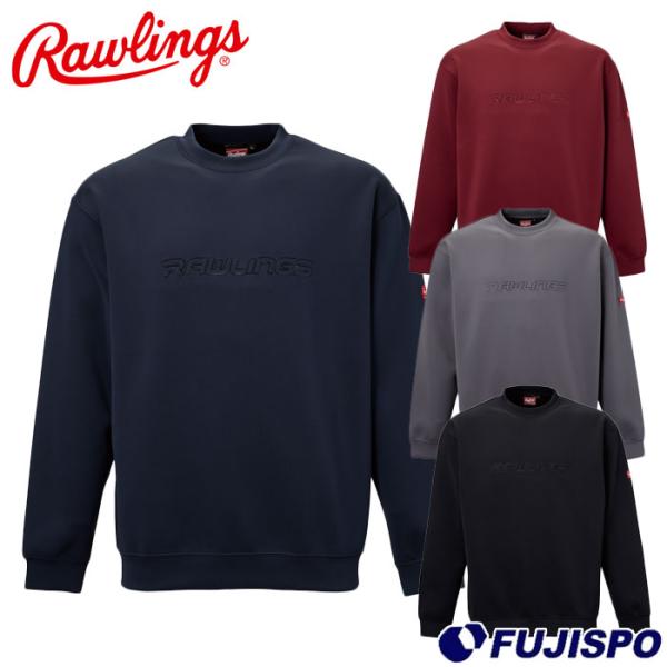 野球 ローリングス ニットクルーネックシャツ Rawlings ウェア パーカー 長袖 スポーツ ロ...