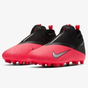 ジュニア ファントム VSN 2 アカデミー DF HG ナイキ(NIKE) ジュニアサッカースパイク レーザークリムゾン×メタリックシルバー (CD4058-606)