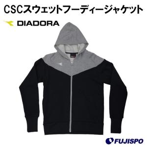 CSCスウェットフーディージャケット (DFP8103)ディアドラ(DIADORA) スウェット　パーカー｜fujispo