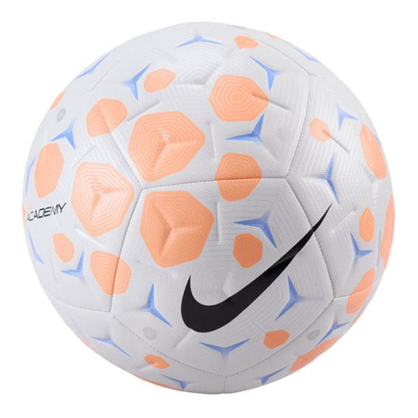 ナイキ アカデミー NIKE サッカーボール 4号球 5号球 小中高生 大学 一般 ホワイト/オレン...