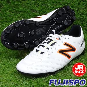 442 ACADEMY JR HG WC1 M ニューバランス New Balance ジュニアサッカースパイク ホワイト×オレンジ (JSCTHWC1M)【nb2102】｜fujispo