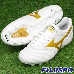 ミズノ mizuno モレリア 2 WHT クロスステッチ サッカー スパイク