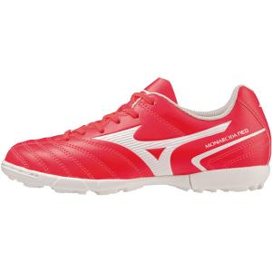 ミズノ モナルシーダ NEO 2 セレクト Jr AS mizuno 【サッカー・フットサル】 ジュニア トレーニングシューズ フェアリーコーラル×ホワイト(P1GE232564)｜fujispo