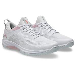 アシックス asics ユニセックス バスケットボールシューズ グライド ノヴァ FF 4 GLIDE NOVA FF 4 1063A105 101カラー ホワイト ピンク バッシュ 軽量 爆買