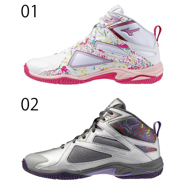 ミズノ フィットネスシューズ ウェーブダイバース LG5 Ltd 31GF2675 ユニセックス ジ...