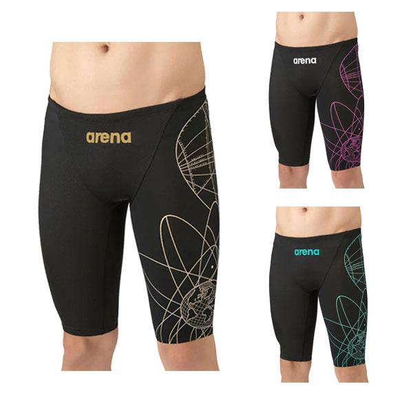 アリーナ arena 競泳水着 メンズ レーシングスパッツ ハーフレッグ AS5FRC22M WA承...